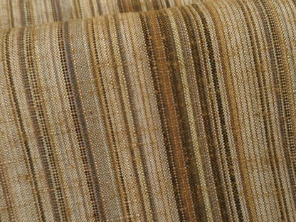 平和屋着物●上質な紬　縞　正絹　逸品　未使用　AABI5272cs