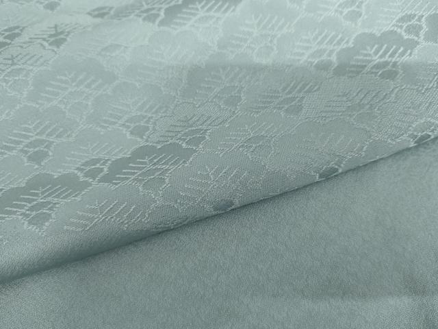 平和屋着物●豪華色留袖　松地紋　白藍色地　正絹　逸品　AABI5274cs