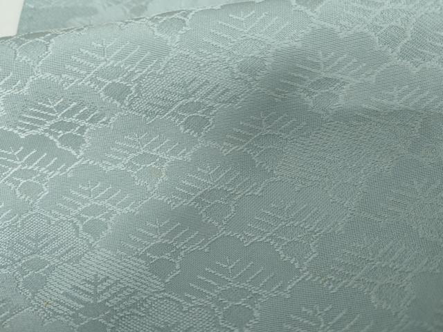平和屋着物●豪華色留袖　松地紋　白藍色地　正絹　逸品　AABI5274cs