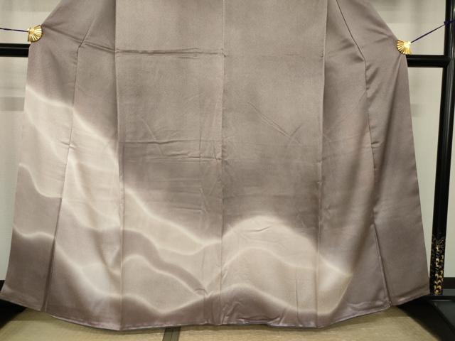 平和屋着物●訪問着　霞文　正絹　逸品　AABI5281ck