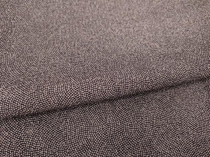 平和屋着物●江戸小紋　鮫小紋柄　鬼しぼ縮緬　正絹　逸品　AABI5306ck