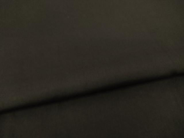 平和屋着物●男性　黒紋付　正絹　逸品　AABI5320ck