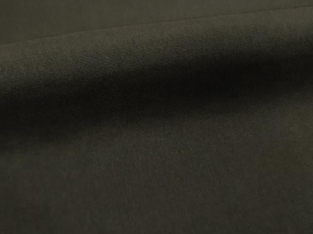 平和屋着物●男性　黒紋付　正絹　逸品　AABI5320ck