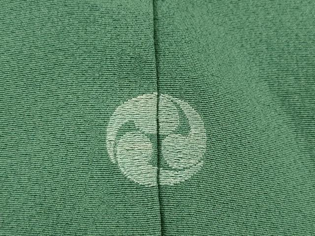 平和屋着物●豪華色留袖　作家物　駒刺繍　飛鶴風景花文　正絹　逸品　AABI5341ck