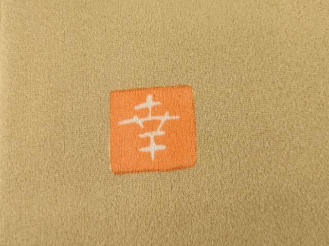 平和屋着物●ファッションデザイナー 花井幸子　訪問着　刺繍　器物花文　正絹　逸品　AABI5344ck