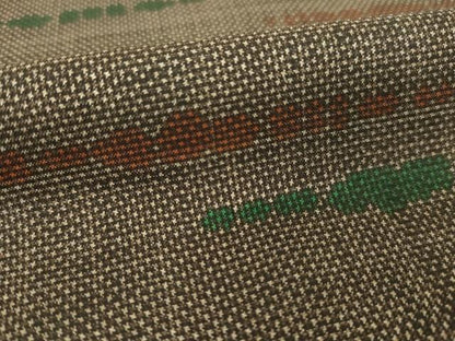 平和屋着物●本場大島紬　一元7マルキ　霞文　大丸扱い　正絹　逸品　AABI5357ck