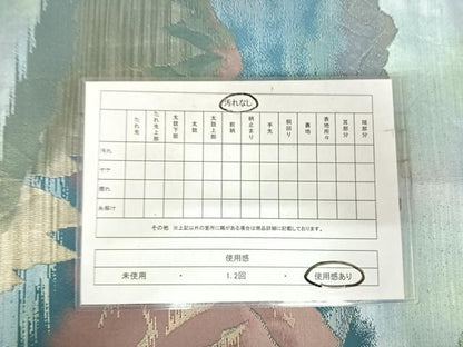 平和屋着物◎六通柄袋帯 風景文 金銀糸 正絹 逸品 AABI5412yx