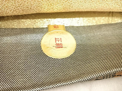 平和屋着物◎西陣　佐賀錦　六通柄袋帯　花舞季　金銀糸　正絹　逸品　AABI5443yx