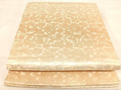 平和屋着物◎六通柄袋帯　霞文　金銀糸　正絹　逸品　AABI5489yx