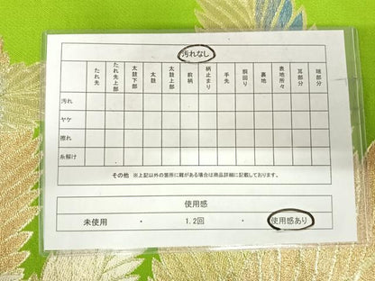 平和屋着物◎六通柄袋帯 葉尽くし 金銀糸 正絹 逸品 AABI5509yx