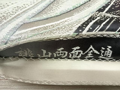 平和屋着物◎桃山両面全通柄袋帯　星座　金銀糸　正絹　逸品　AABI5577yx