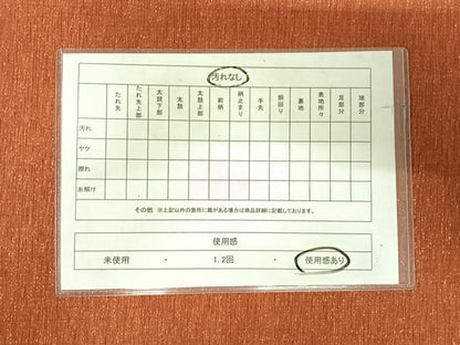 平和屋着物◎太鼓柄袋帯　幾何学文様　金通し地　正絹　逸品　AABI5686yx