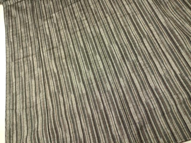 平和屋着物■上質な紬　霞文　正絹　逸品　未使用　AABI5811fw