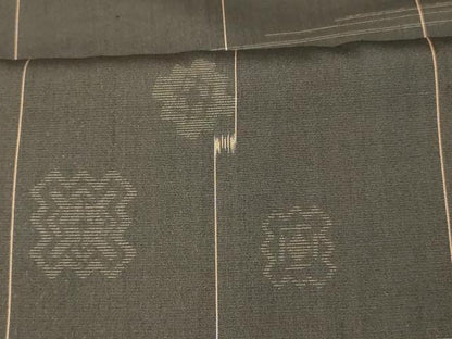 平和屋着物■上質な紬　舞花間道　正絹　逸品　AABI5814fw