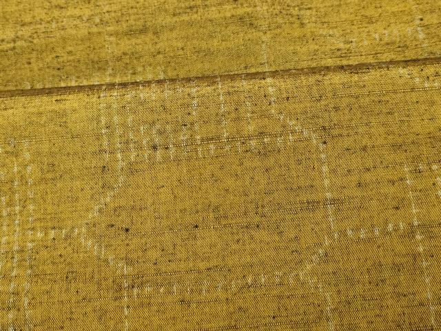 平和屋着物■上質な紬　幾何学文様　暈し染め　正絹　逸品　AABI5817fw