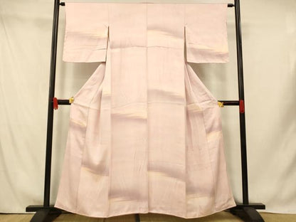 平和屋着物■上質な小紋　霞文　暈し染め　正絹　逸品　AABI5820fw