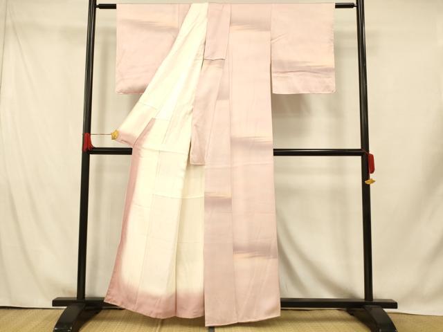 平和屋着物■上質な小紋　霞文　暈し染め　正絹　逸品　AABI5820fw