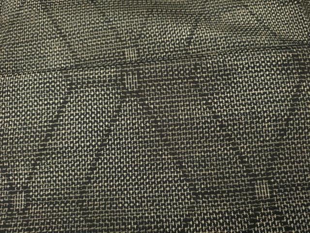 平和屋着物■上質な紬 霞立涌文 正絹 逸品 未使用 AABI5838fw