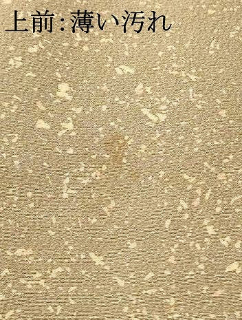 平和屋着物■上質な小紋　霞文　たたき染め　正絹　逸品　AABI5847fw