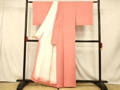 平和屋着物■江戸小紋　草花文　正絹　逸品　AABI5854fw