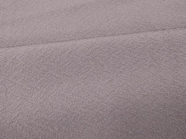 平和屋着物■上質な色無地　薄鼠色　正絹　逸品　AABI5858fw