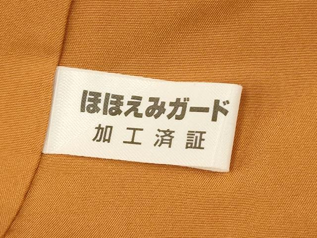 平和屋着物■上質な紬　格子　正絹　逸品　AABI5867fw