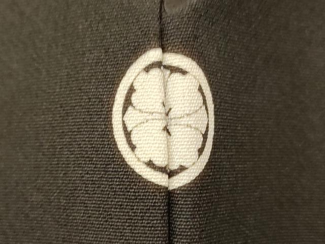 平和屋着物■豪華黒留袖　螺鈿　几帳流水更紗花文　暈し染め　金銀彩　ロング丈　正絹　逸品　AABI5877fw