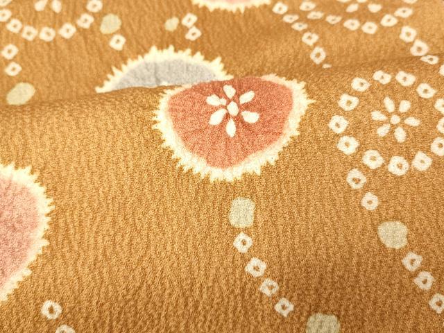 平和屋着物■訪問着　枝垂花文　暈し染め　正絹　逸品　AABI5887fw