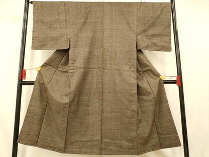 平和屋着物■男性　男柄の最高峰　西郷柄　西郷絣　本場大島紬　正絹　逸品　AABI5909fw