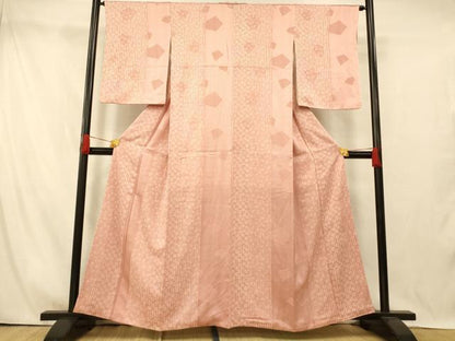 平和屋着物■江戸小紋　舞花間道　高島屋扱い　正絹　逸品　AABI5912fw