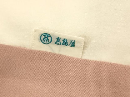 平和屋着物■江戸小紋　舞花間道　高島屋扱い　正絹　逸品　AABI5912fw