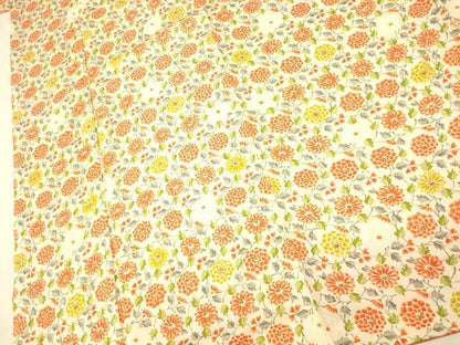 平和屋着物■上質な小紋　枝花文　やまと誂製　正絹　逸品　未使用　AABI5937fw