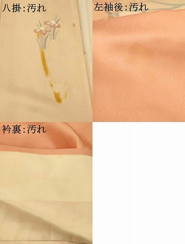 平和屋着物■訪問着　風景文　暈し染め　正絹　逸品　AABI5953fw