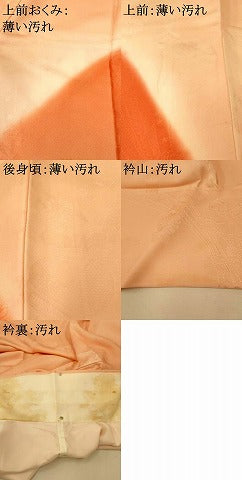 平和屋着物■訪問着　吉祥山重ね文　暈し染め　正絹　逸品　AABI5965fw