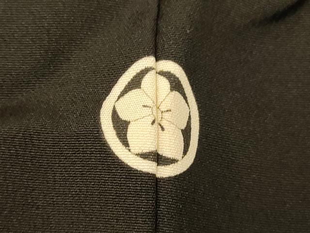 平和屋着物■豪華黒留袖　刺繍　風景文　金銀糸　正絹　逸品　AABI5997fw