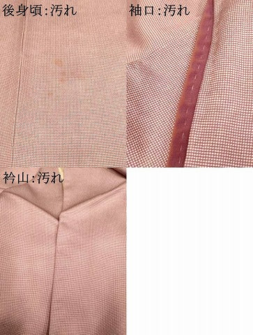 平和屋着物■江戸小紋　角通し　正絹　逸品　AABI6011fw