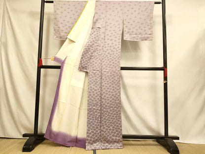 平和屋着物■訪問着 舞花文 正絹 逸品 未使用 AABI6028fw