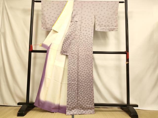 平和屋着物■訪問着 舞花文 正絹 逸品 未使用 AABI6028fw