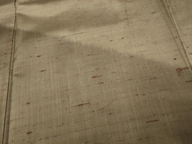 平和屋着物■訪問着 紬地 霞文 暈し染め 正絹 逸品 AABI6029fｗ