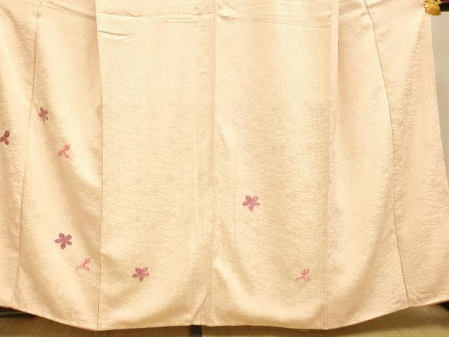 平和屋着物■訪問着 刺繍 舞花文 正絹 逸品 AABI6032fw