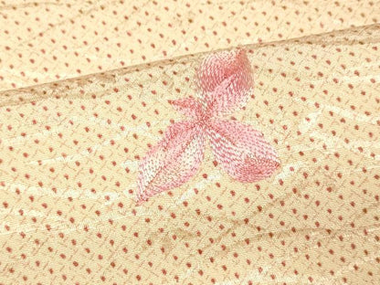 平和屋着物■訪問着 刺繍 舞花文 正絹 逸品 AABI6032fw