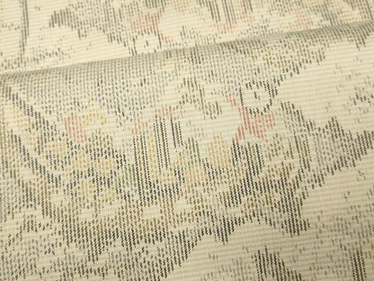 平和屋着物■上質な紬　風景文　正絹　逸品　AABI6040fw