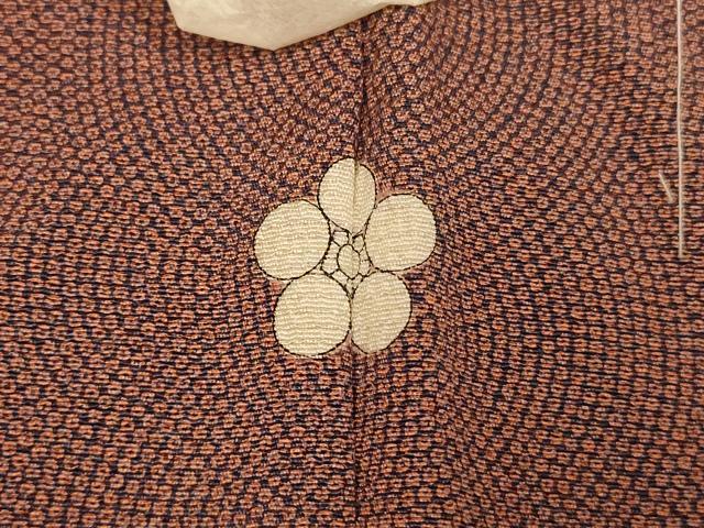 平和屋着物■江戸小紋　鮫小紋柄　正絹　逸品　未使用　AABI6042fw