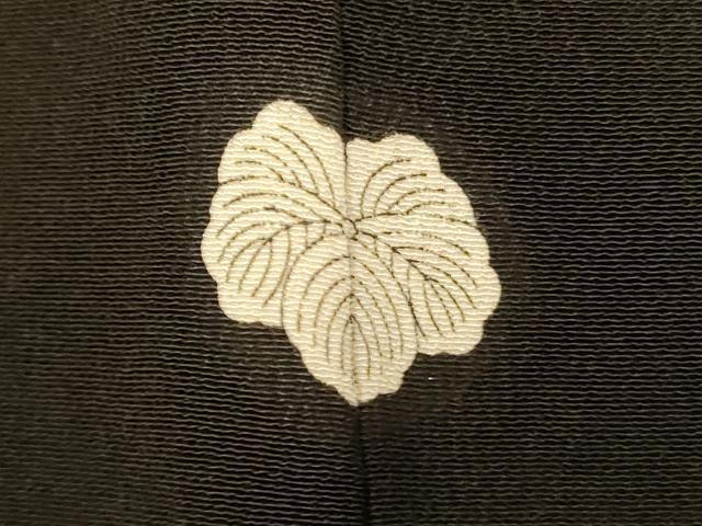 平和屋着物■豪華黒留袖　扇子枝花文　松　金彩　正絹　逸品　AABI6056fw