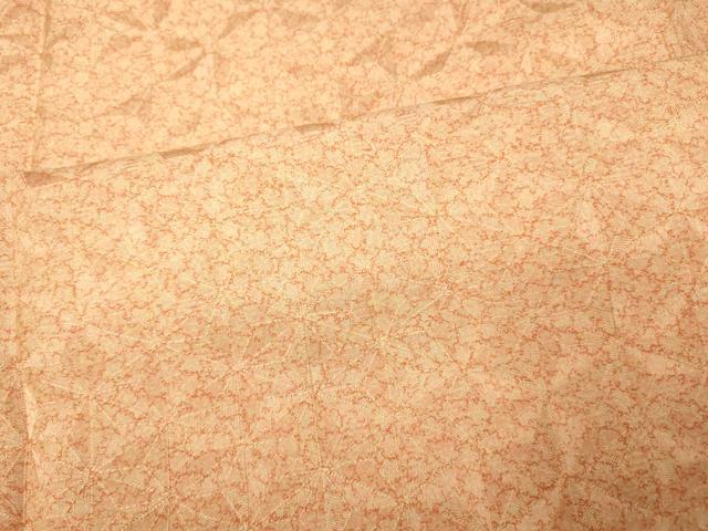 平和屋着物■上質な小紋　霞舞花文　暈し染め　やまと誂製　正絹　逸品　未使用　AABI6057fw