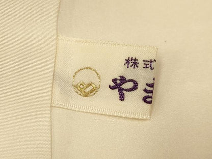 平和屋着物■上質な小紋　霞舞花文　暈し染め　やまと誂製　正絹　逸品　未使用　AABI6057fw