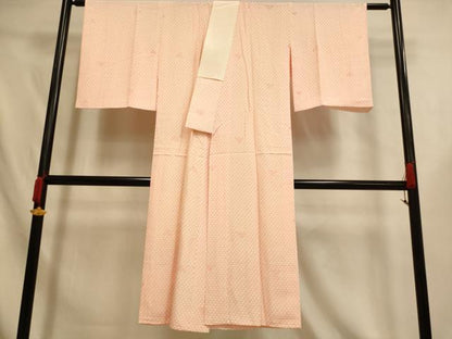 平和屋着物■長襦袢　袷　鱗紋　正絹　逸品　AABI6065fw