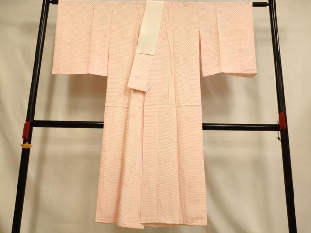 平和屋着物■長襦袢　袷　鱗紋　正絹　逸品　AABI6065fw