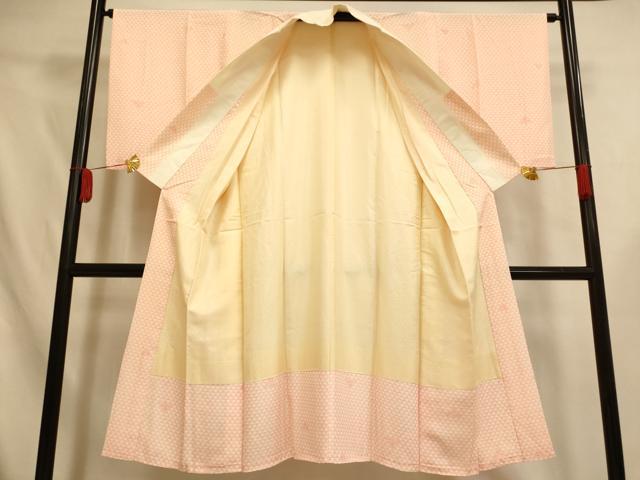 平和屋着物■長襦袢　袷　鱗紋　正絹　逸品　AABI6065fw
