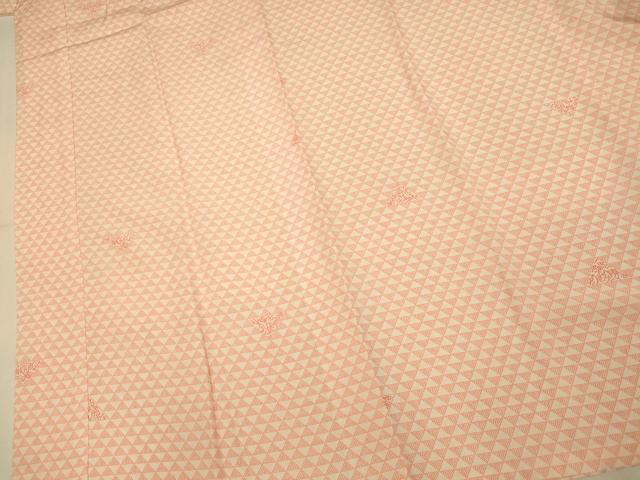 平和屋着物■長襦袢　袷　鱗紋　正絹　逸品　AABI6065fw